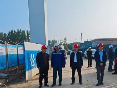 全力攻坚保通水 精益求精铸精品 ---王身柱一行督导长青产业园污水处理厂项目建设